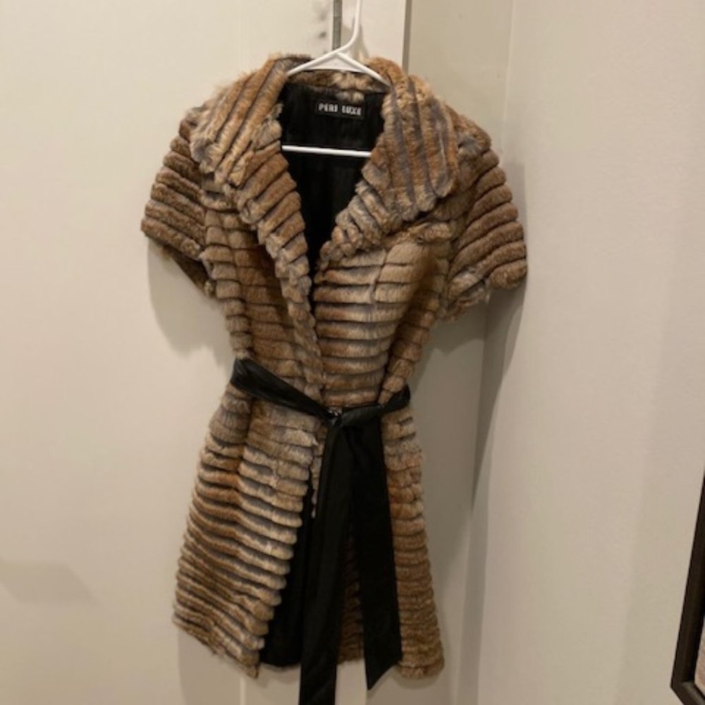 Peri Luxe Fur Mid-length Coat